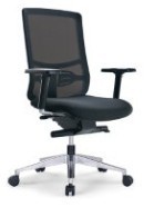 厂家直销高档主管经理椅，多功能扶手滑动升降，上海恒优家具设备一站式采购